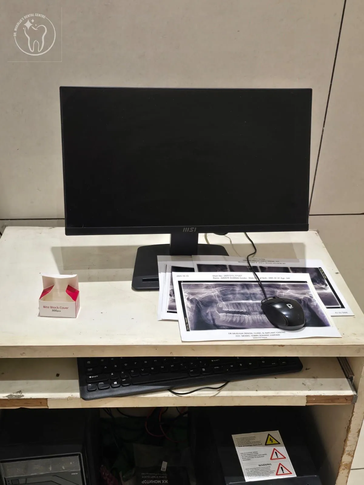 Digital X-ray and OPG imaging desk