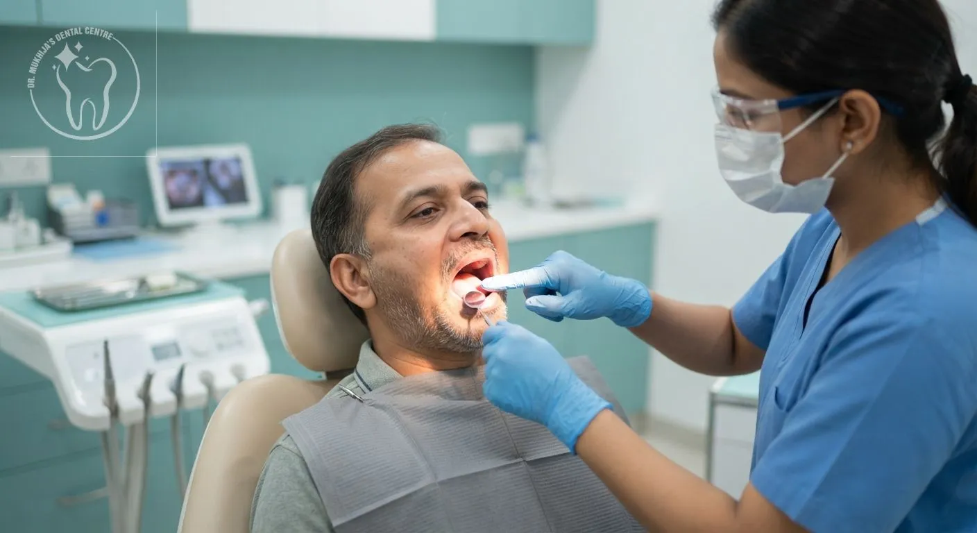 Oral cancer detection — mouth screening
