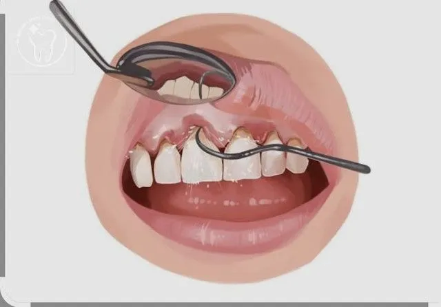 Teeth cleaning — ultrasonic scaling procedure